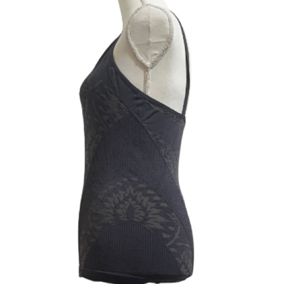 Free People Intimately Mercury Seamless Cami Tank Gray, Textured Top M/L - Picture 3 of 7